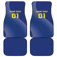 Curacao Football Car Mats La Familia Azul Go Champion