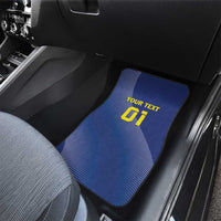 Curacao Football Car Mats La Familia Azul Go Champion