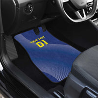 Curacao Football Car Mats La Familia Azul Go Champion