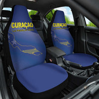 Curacao Football Car Seat Cover La Familia Azul Go Champion