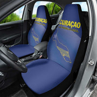Curacao Football Car Seat Cover La Familia Azul Go Champion