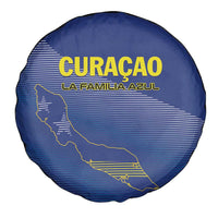 Curacao Football Spare Tire Cover La Familia Azul Go Champion