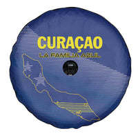 Curacao Football Spare Tire Cover La Familia Azul Go Champion