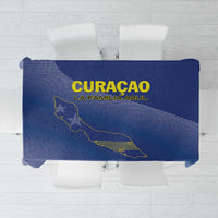 Curacao Football Tablecloth La Familia Azul Go Champion