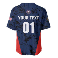Custom USA Soccer Team Baseball Jersey Born To Win