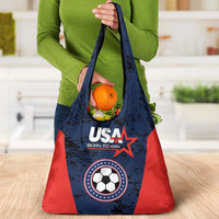 USA Soccer Team Grocery Bag Born To Win