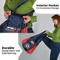 USA Soccer Team Grocery Bag Born To Win