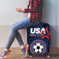 USA Soccer Team Luggage Cover Born To Win