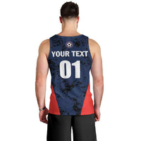 Custom USA Soccer Team Men Tank Top Born To Win