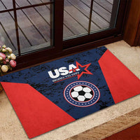 USA Soccer Team Rubber Doormat Born To Win