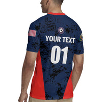 Custom USA Soccer Team Rugby Jersey Born To Win