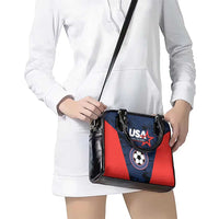 USA Soccer Team Shoulder Handbag Born To Win
