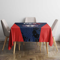 USA Soccer Team Tablecloth Born To Win