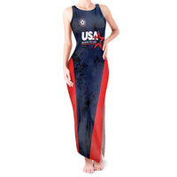 Custom USA Soccer Team Tank Maxi Dress Born To Win