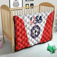 USA Soccer Team Quilt Red All Over