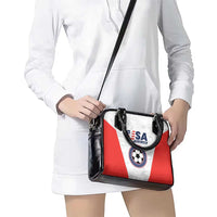 USA Soccer Team Shoulder Handbag Red All Over
