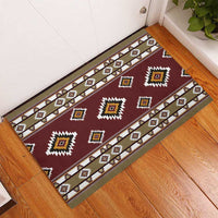 Native American Navajo Rubber Doormat Tribal Pattern