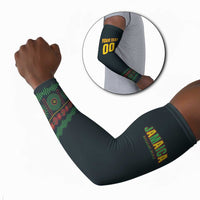 Custom Soccer 2026 Jamaica Arm Sleeves Reggae Music Spirit