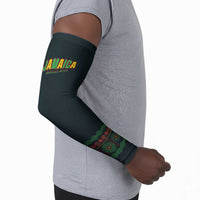 Custom Soccer 2026 Jamaica Arm Sleeves Reggae Music Spirit