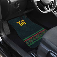 Custom Soccer 2026 Jamaica Car Mats Reggae Music Spirit