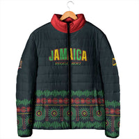 Custom Soccer 2026 Jamaica Padded Jacket Reggae Music Spirit