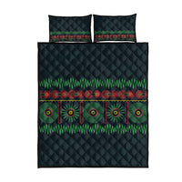 Soccer 2026 Jamaica Quilt Bed Set Reggae Music Spirit