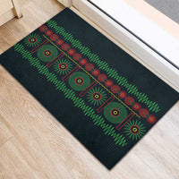 Soccer 2026 Jamaica Rubber Doormat Reggae Music Spirit