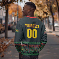 Custom Soccer 2026 Jamaica Sweatshirt Reggae Music Spirit