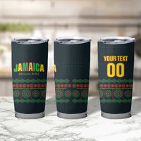 Custom Soccer 2026 Jamaica Tumbler Cup Reggae Music Spirit