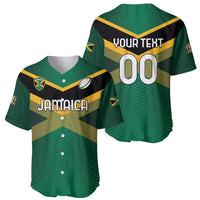 Custom Rugby Jamaica Baseball Jersey Reggae Warriors Go Champions