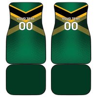 Rugby Jamaica Car Mats Reggae Warriors Go Champions