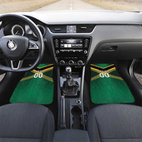 Rugby Jamaica Car Mats Reggae Warriors Go Champions