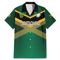 Custom Rugby Jamaica Family Matching Mermaid Dress and Hawaiian Shirt Reggae Warriors Go Champions