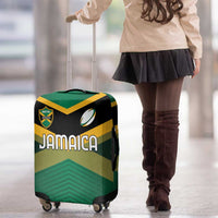 Rugby Jamaica Luggage Cover Reggae Warriors Go Champions