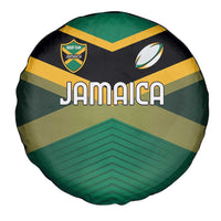 Rugby Jamaica Spare Tire Cover Reggae Warriors Go Champions