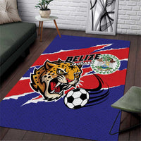 Football Belize Jaguars Area Rug Team Unbelizeables Jaguars