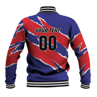 Custom Football Belize Jaguars Baseball Jacket Team Unbelizeables Jaguars