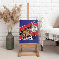 Football Belize Jaguars Canvas Wall Art Team Unbelizeables Jaguars