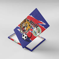 Football Belize Jaguars Canvas Wall Art Team Unbelizeables Jaguars