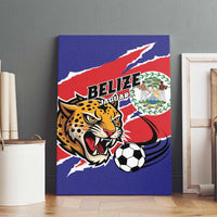 Football Belize Jaguars Canvas Wall Art Team Unbelizeables Jaguars