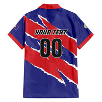 Custom Football Belize Jaguars Family Matching Puletasi and Hawaiian Shirt Team Unbelizeables Jaguars