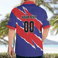 Custom Football Belize Jaguars Hawaiian Shirt Team Unbelizeables Jaguars