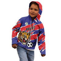 Custom Football Belize Jaguars Kid Hoodie Team Unbelizeables Jaguars