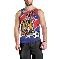 Custom Football Belize Jaguars Men Tank Top Team Unbelizeables Jaguars