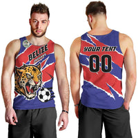 Custom Football Belize Jaguars Men Tank Top Team Unbelizeables Jaguars
