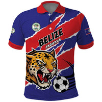 Custom Football Belize Jaguars Polo Shirt Team Unbelizeables Jaguars