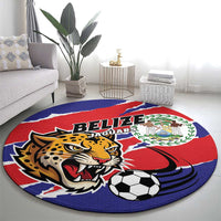 Football Belize Jaguars Round Carpet Team Unbelizeables Jaguars