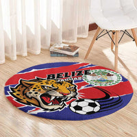 Football Belize Jaguars Round Carpet Team Unbelizeables Jaguars