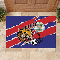 Football Belize Jaguars Rubber Doormat Team Unbelizeables Jaguars