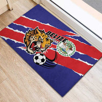 Football Belize Jaguars Rubber Doormat Team Unbelizeables Jaguars